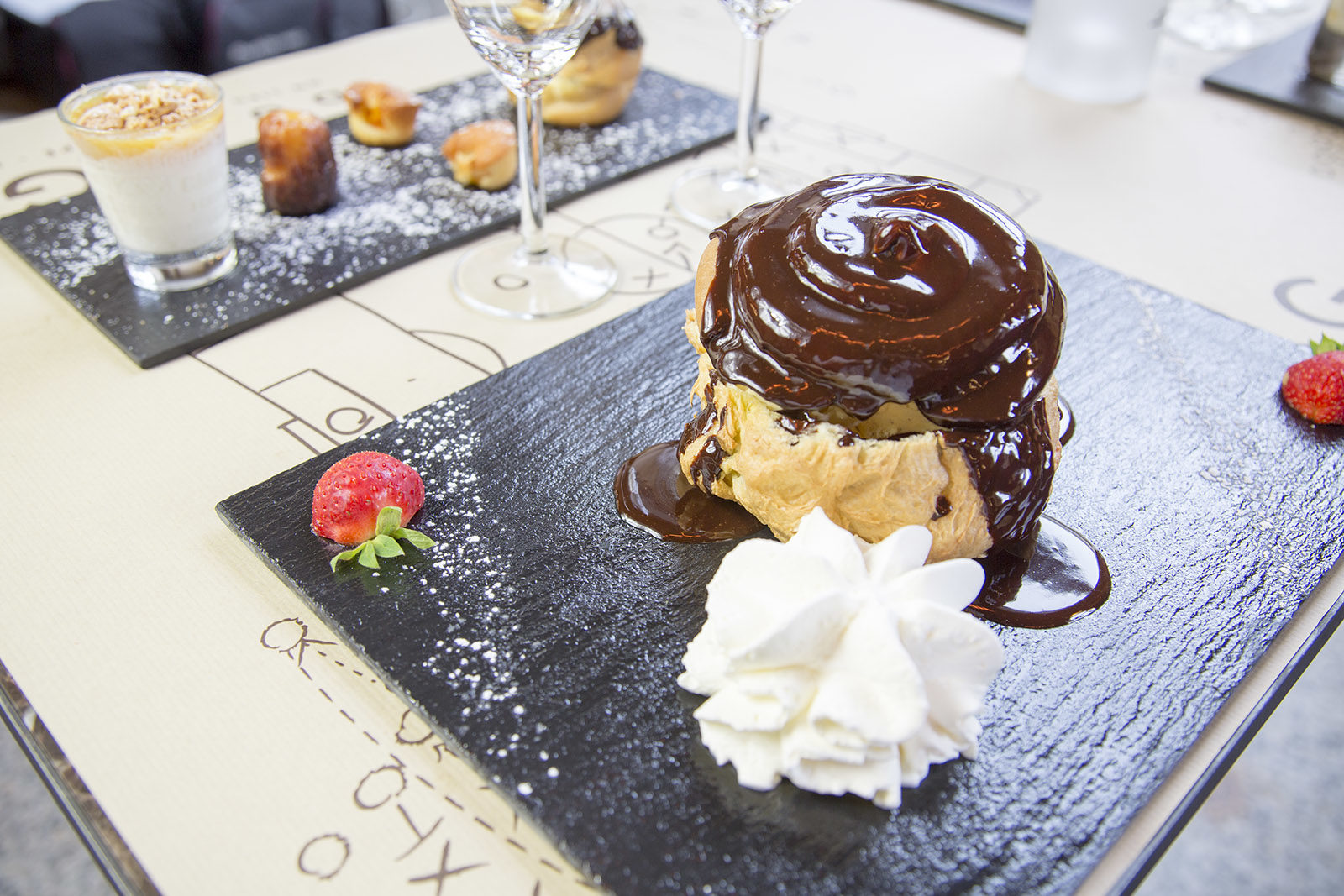 Profiterole spécial Bodegon