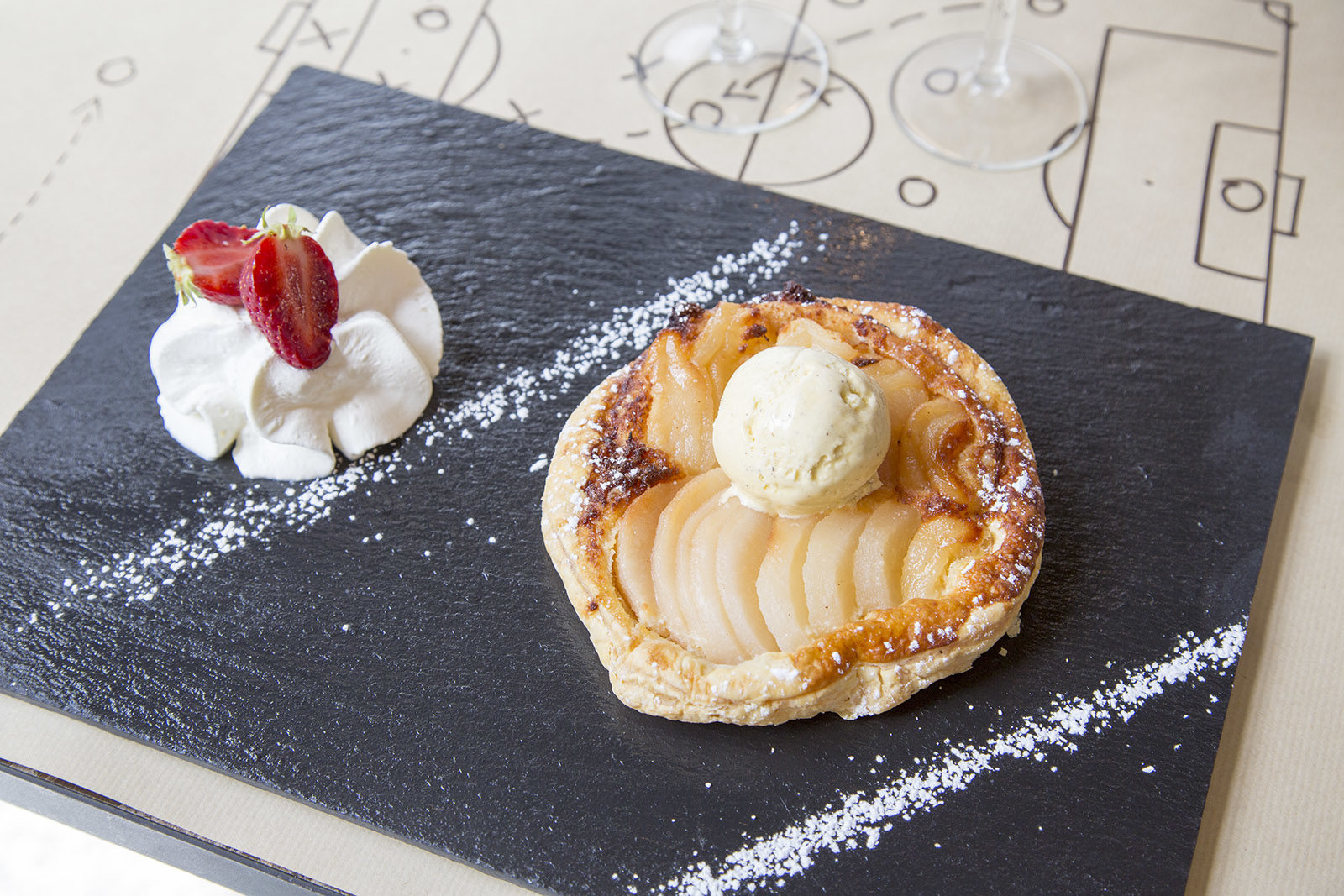 Tartelette aux pommes Bodegon